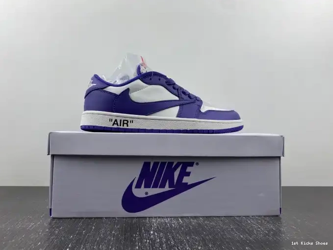1st Kicks DM7890-386 1 AIR CUSTOM SCOTT OFF-WHITE TRAVIS X X JORDAN 0523